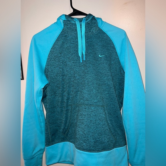Nike Tops - blue nike hoodie
